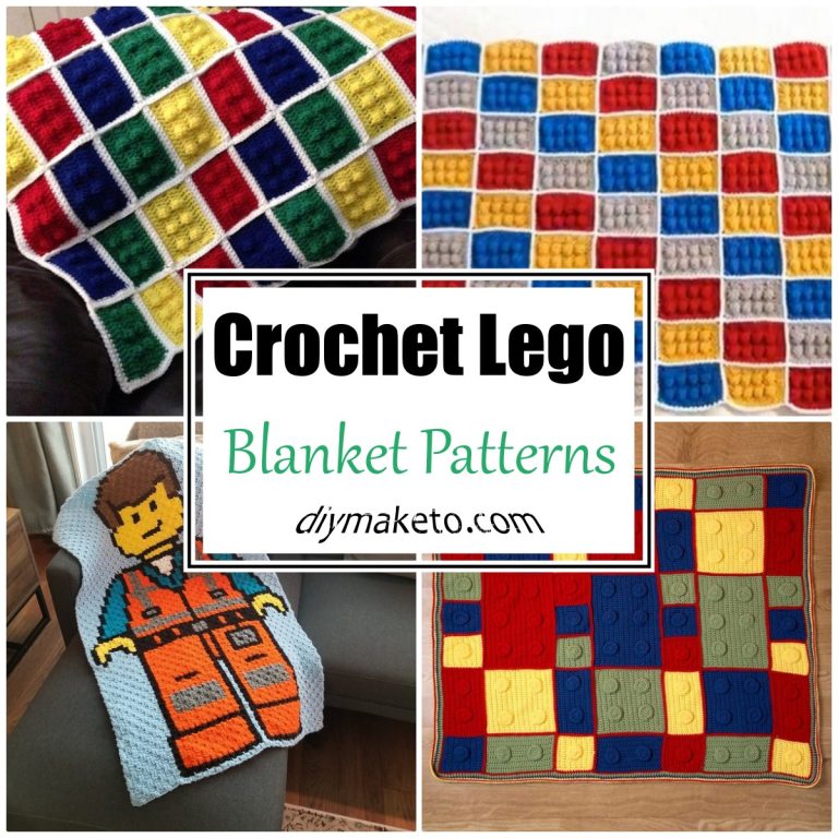 10 Crochet Lego Blanket Patterns