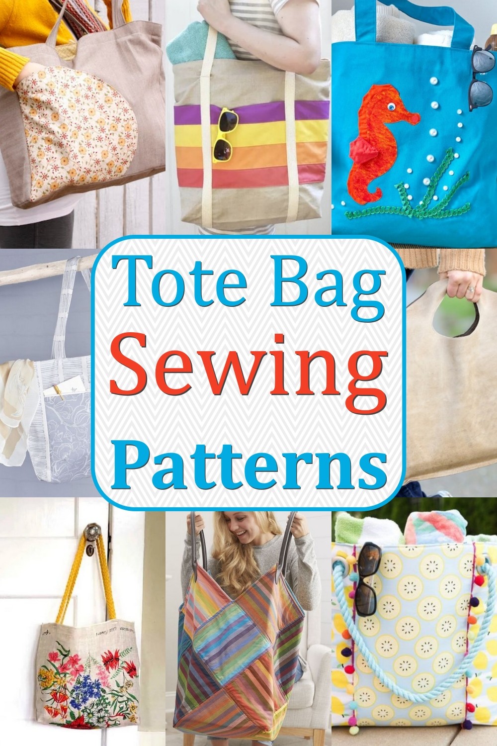 9 Tote Bag Sewing Patterns