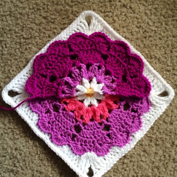 Crochet Mandala Square