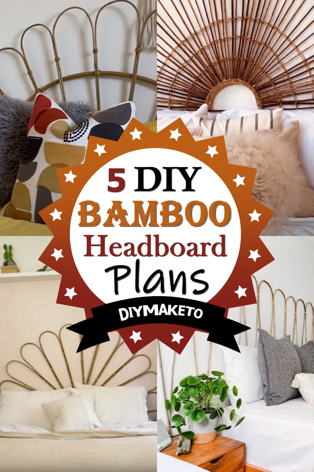 DIY Bamboo Headboard Plans 2