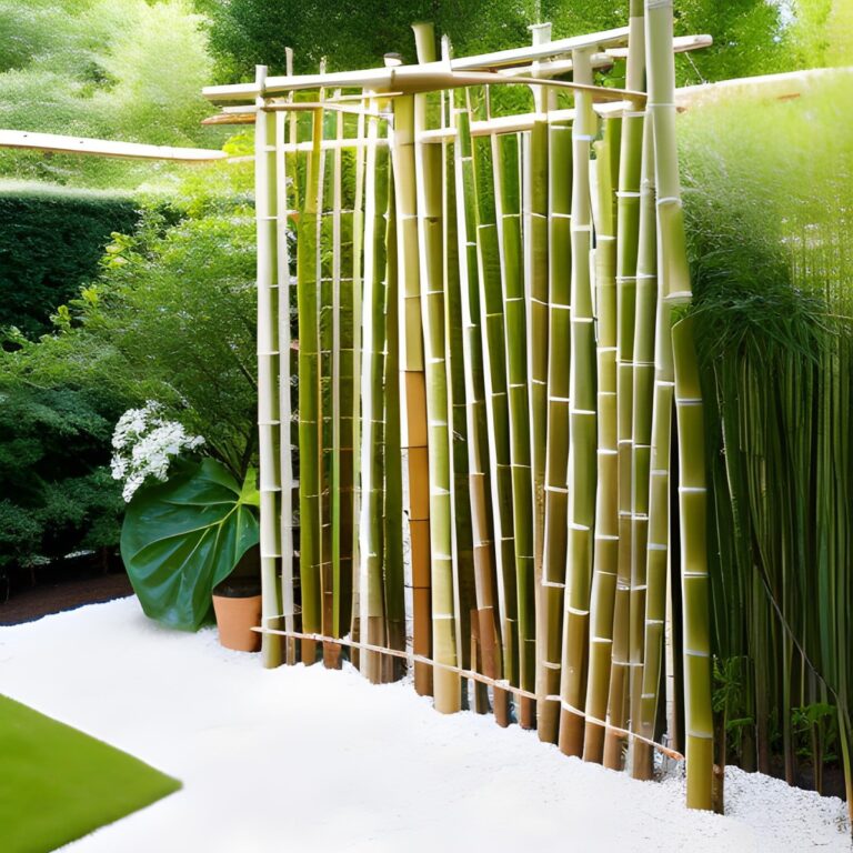 DIY Bamboo Trellis Plans