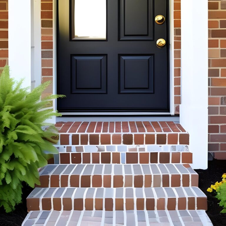 DIY Brick Step Plans