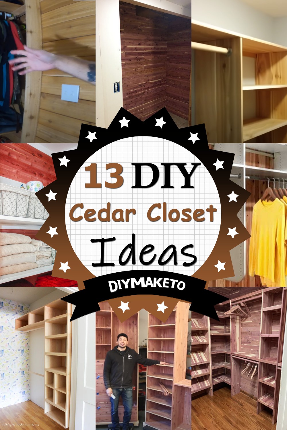 DIY Cedar Closet Lining - SIMPLE DECORATING TIPS