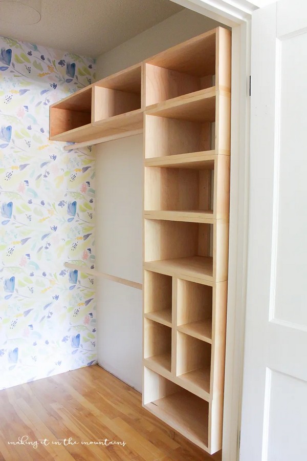 DIY Custom Closet Organizer