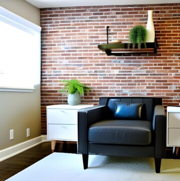 DIY Faux Brick Wall Plans