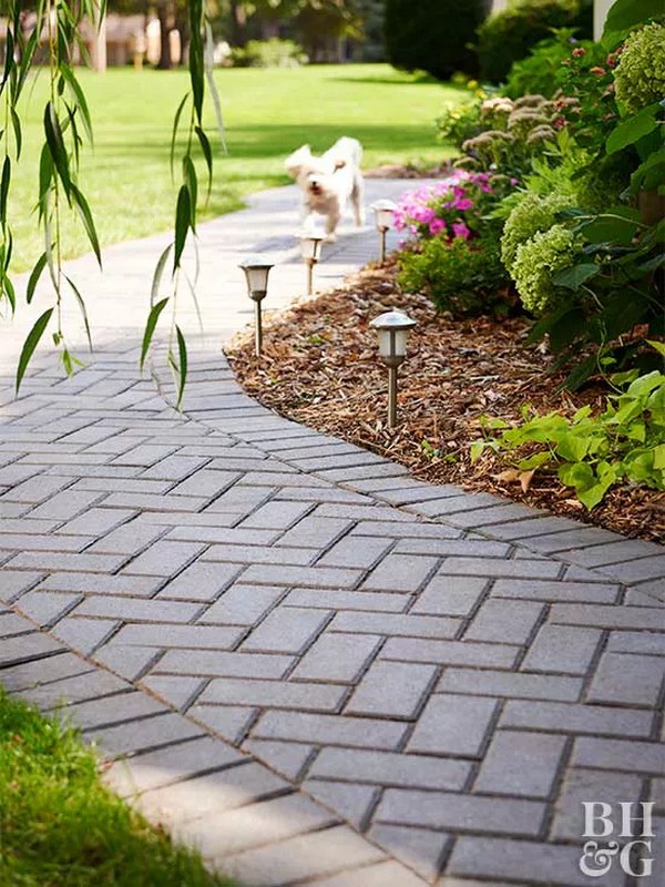 How To Lay Brick Paver Walkway
