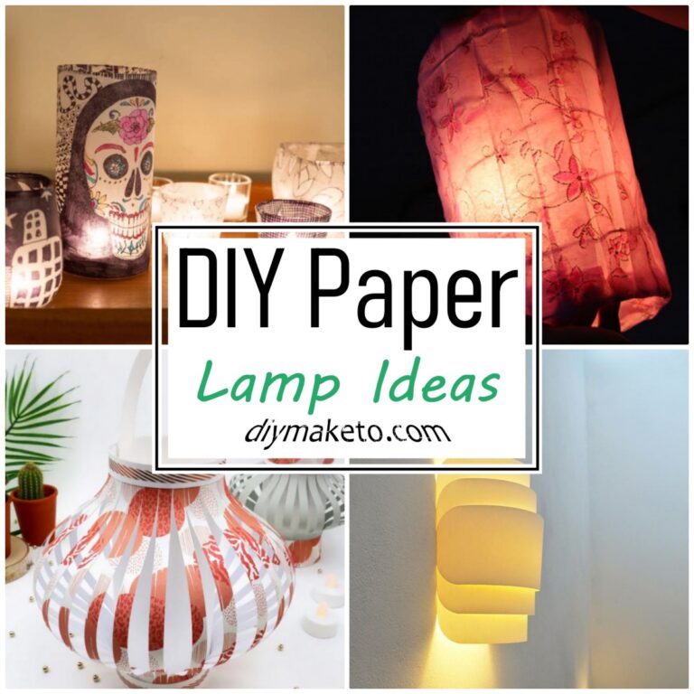 10 DIY Paper Lamp Ideas