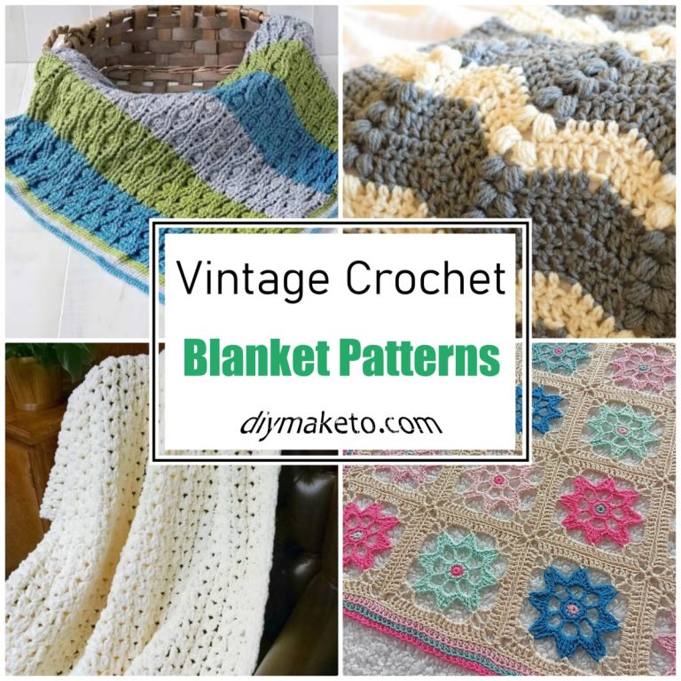10 Vintage Crochet Blanket Patterns to Add Texture to Any Space