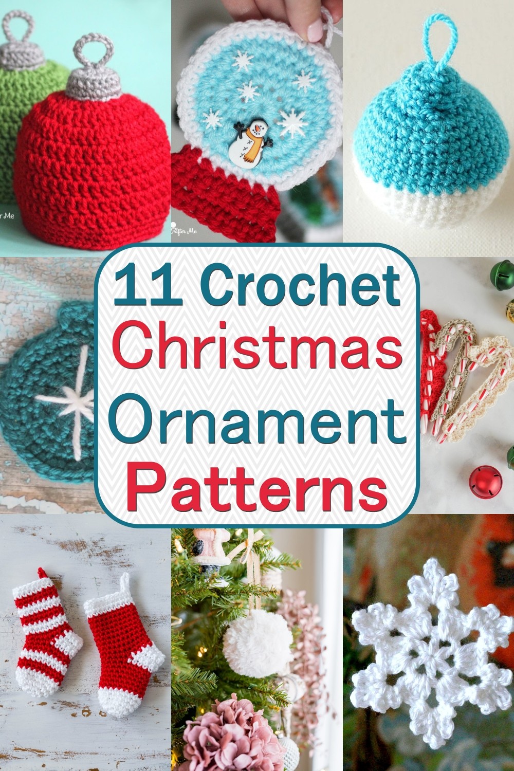 11 Free Crochet Christmas Ornament Patterns