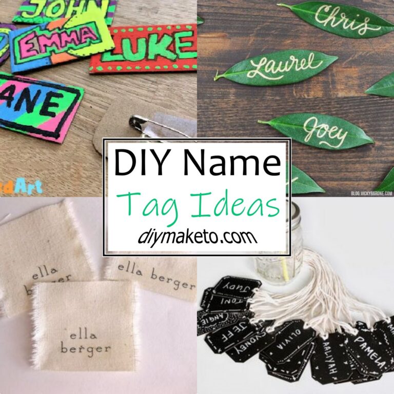 DIY Name Tags