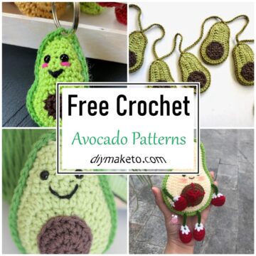 Free Crochet Avocado Patterns