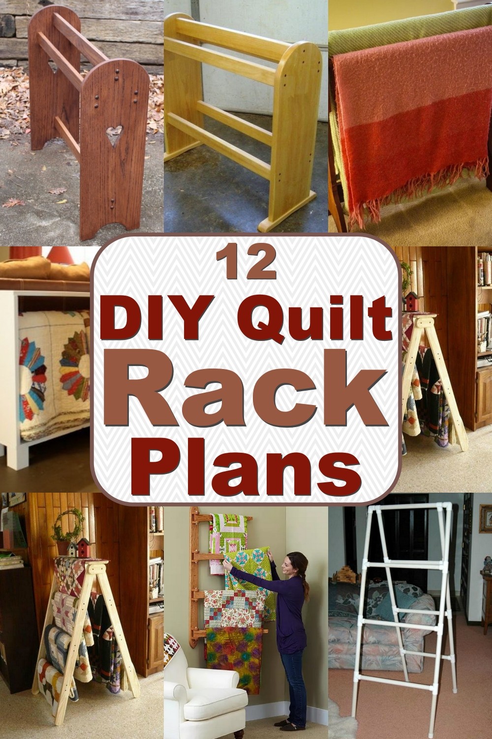 12 DIY Quilt Rack Plans