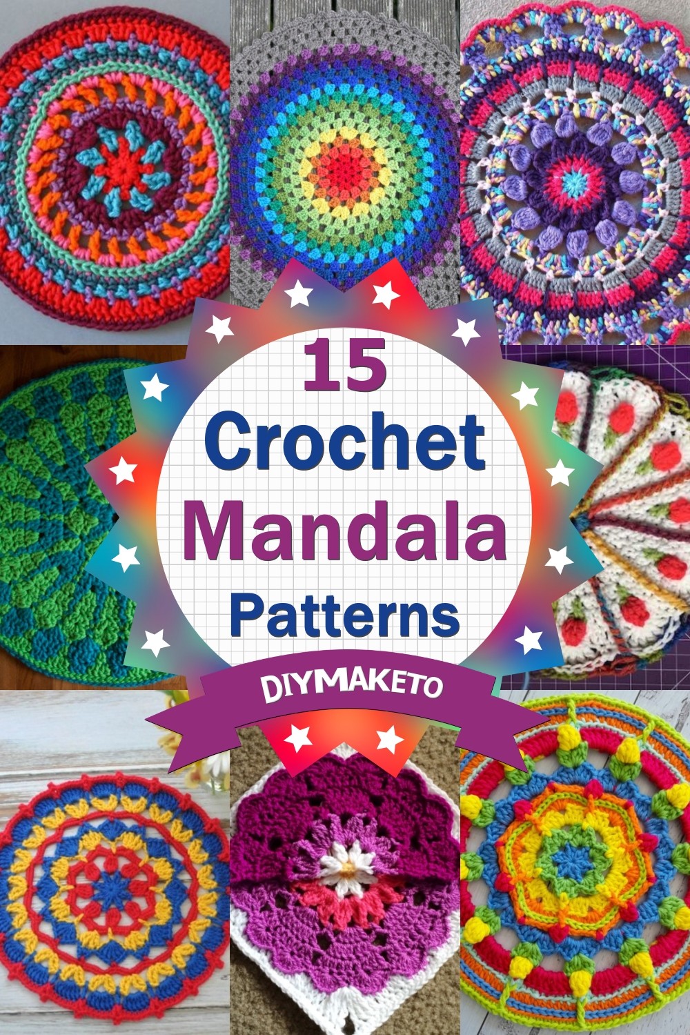 15 Free Crochet Mandala Patterns