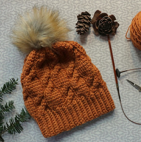 Crochet Tunisian Hat