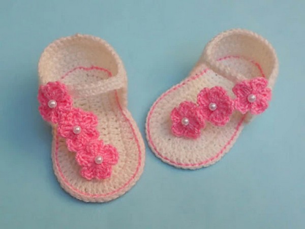 Crochet Sandals With Flip Flop Soles