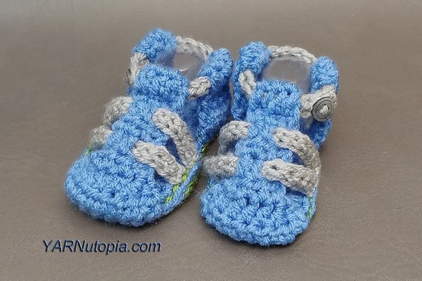 12 Month Baby Crochet Sandal Pattern
