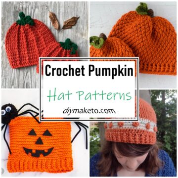 Crochet Pumpkin Hat Patterns
