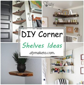 DIY Corner Shelves Ideas