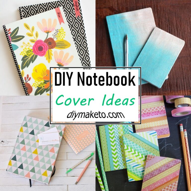 DIY Notebook Cover Ideas