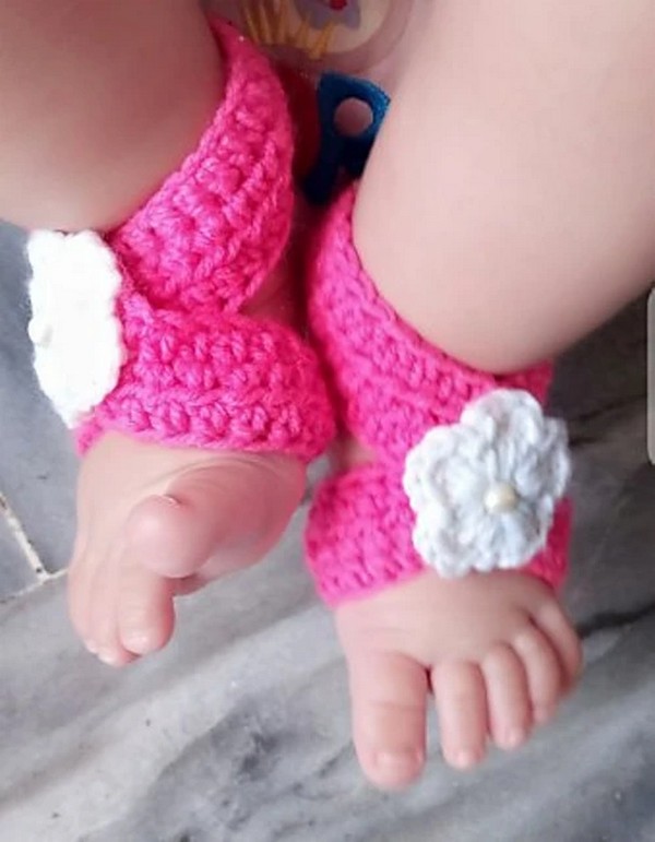 How To Make Crochet Sandals