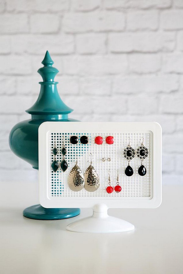 Easy DIY Earring Holder