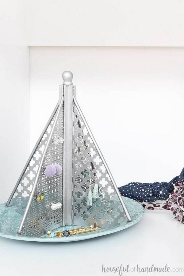 Easy DIY Earring Holder