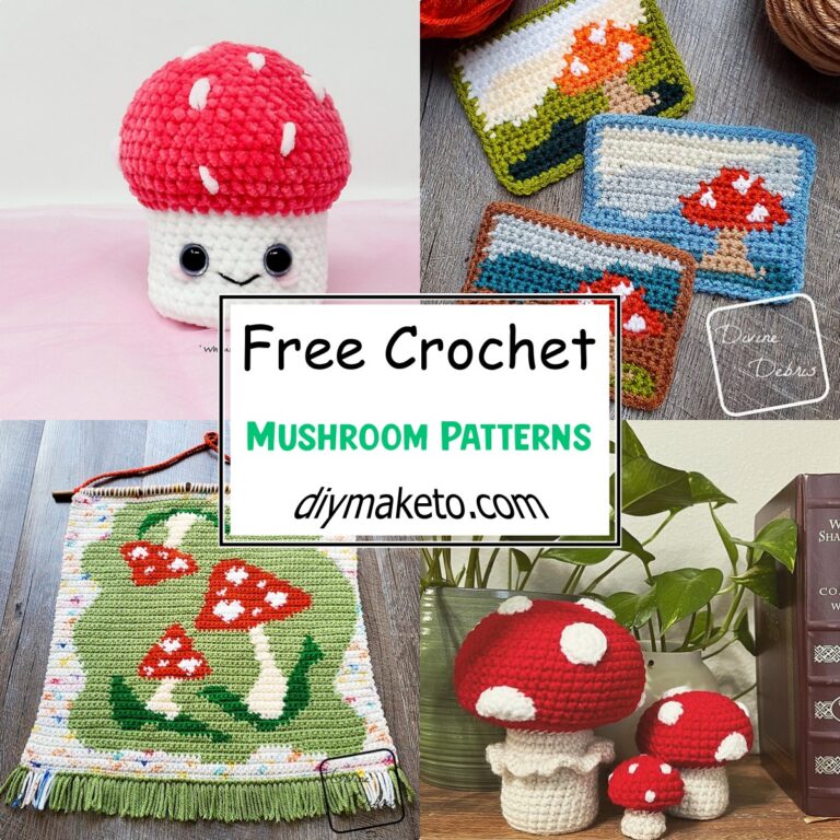 Free Crochet Mushroom Patterns