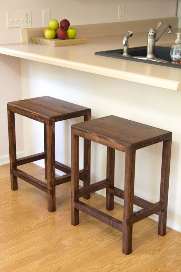 Half Lap Bar Stools