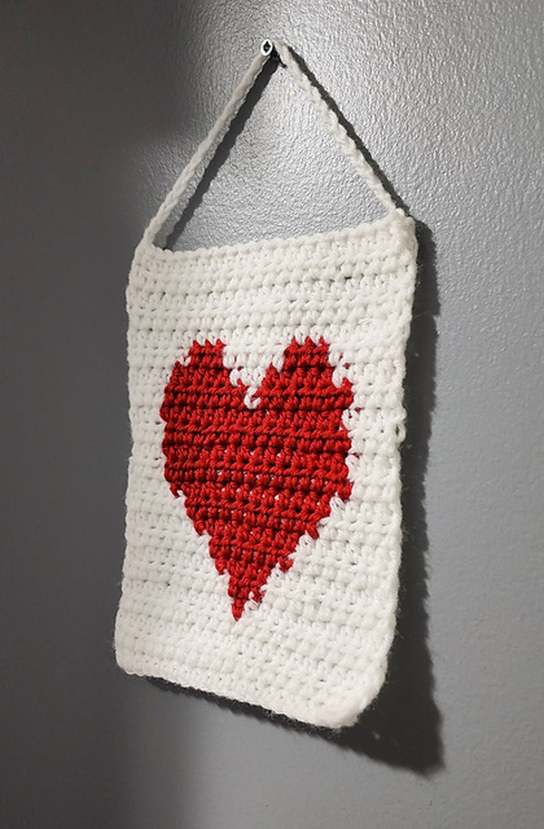Modern Crochet Wall Hanging