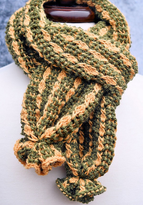 Crochet Tunisian Scarf Pattern Free