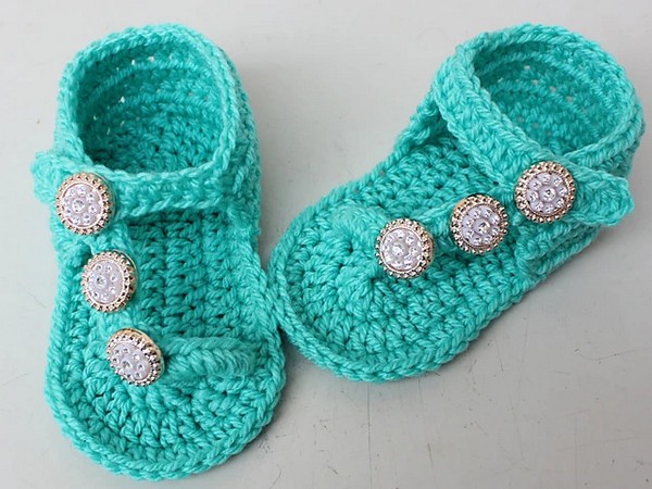 Crochet Sandals Pattern For Babies Free