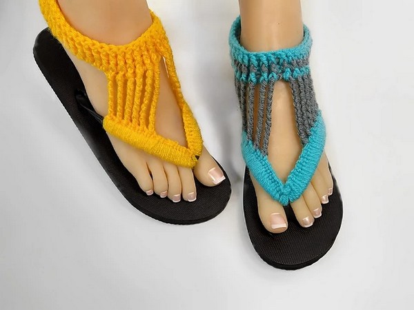Crochet Flat Sandals