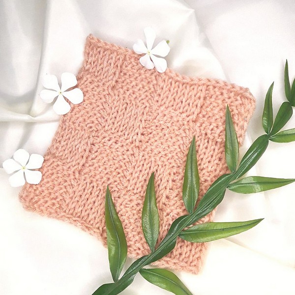 Tunisian Basketweave Square