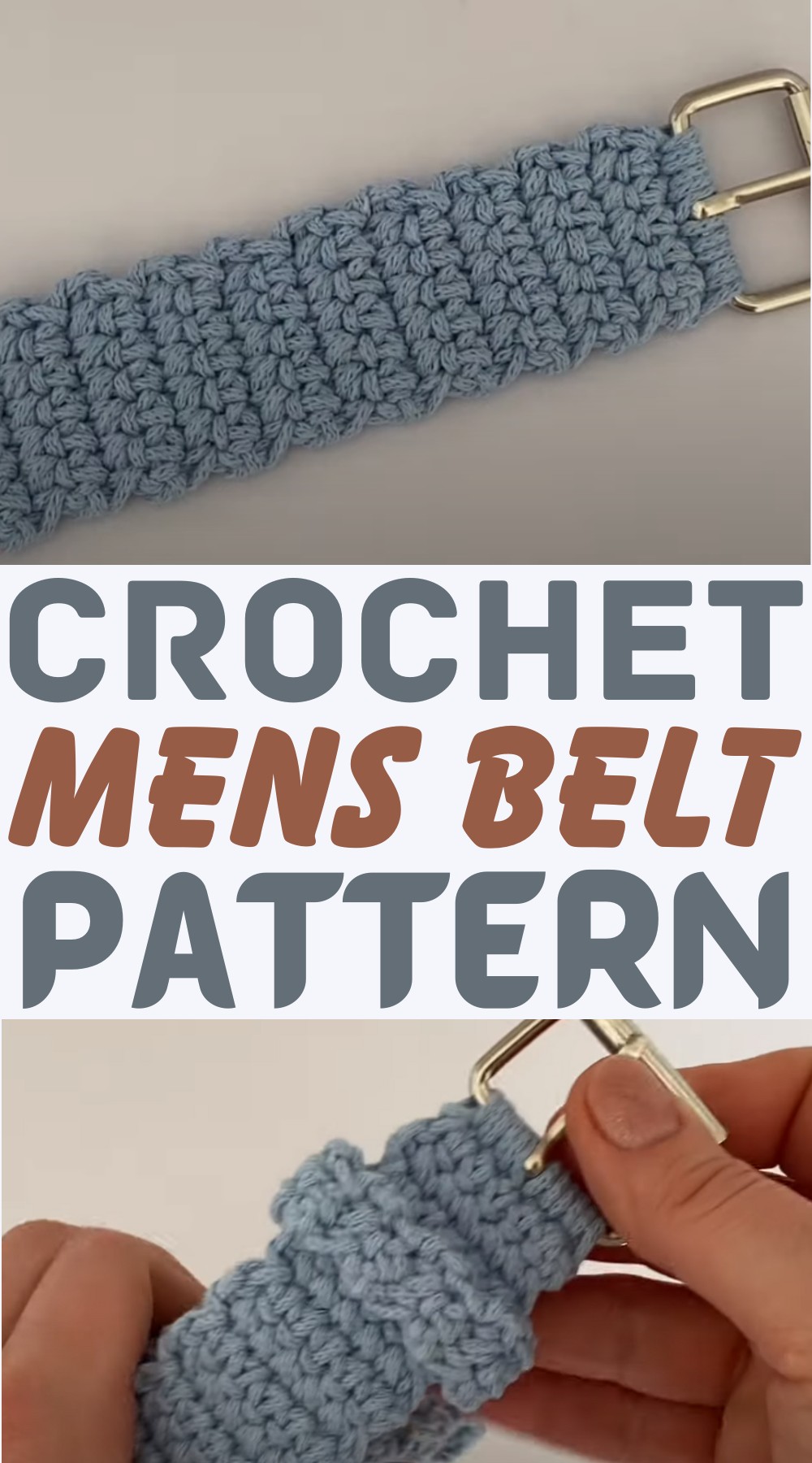 Crochet Mens Belt Pattern For Beginners