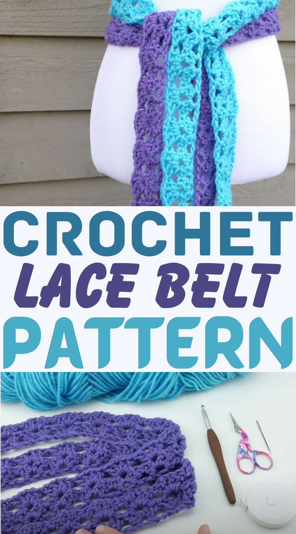 Free Crochet Lace Belt Pattern