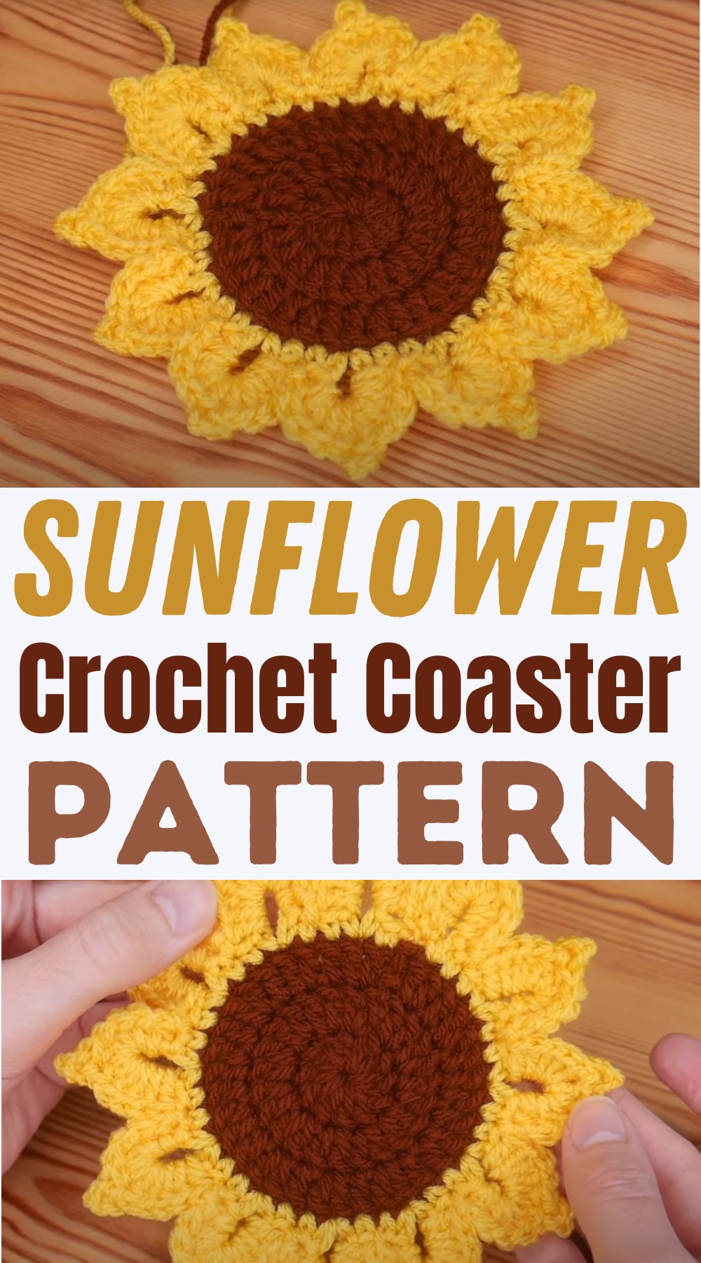Flower Crochet Coaster Pattern