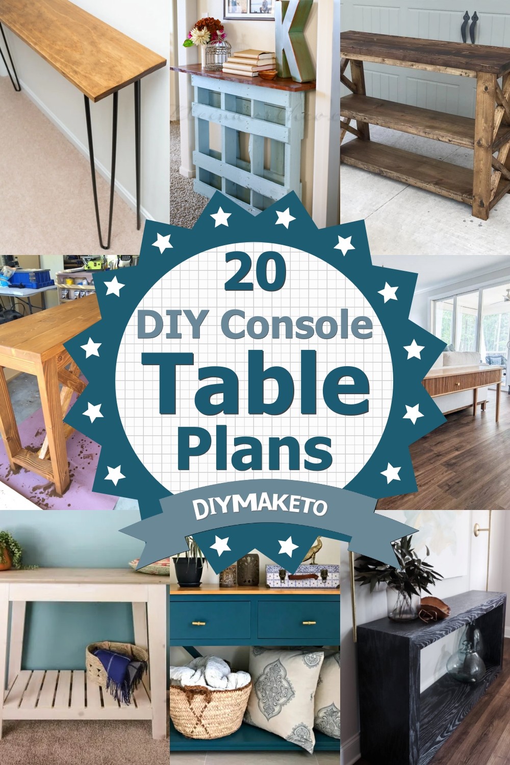 20 DIY Console Table Plans