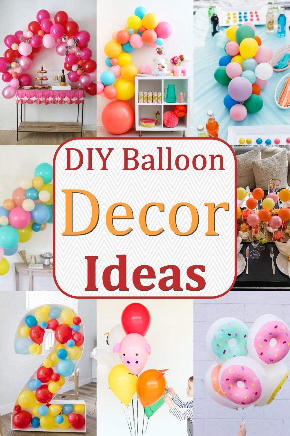 18 DIY Balloon Decor Ideas