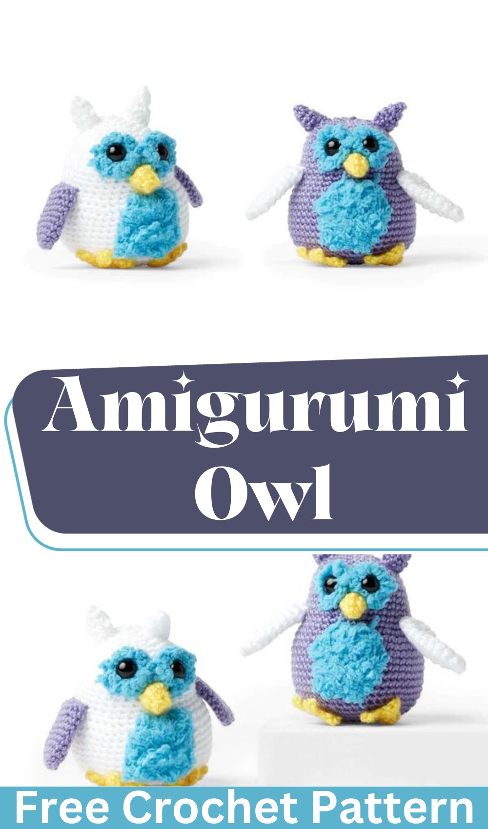 Crochet Amigurumi Baby Owl