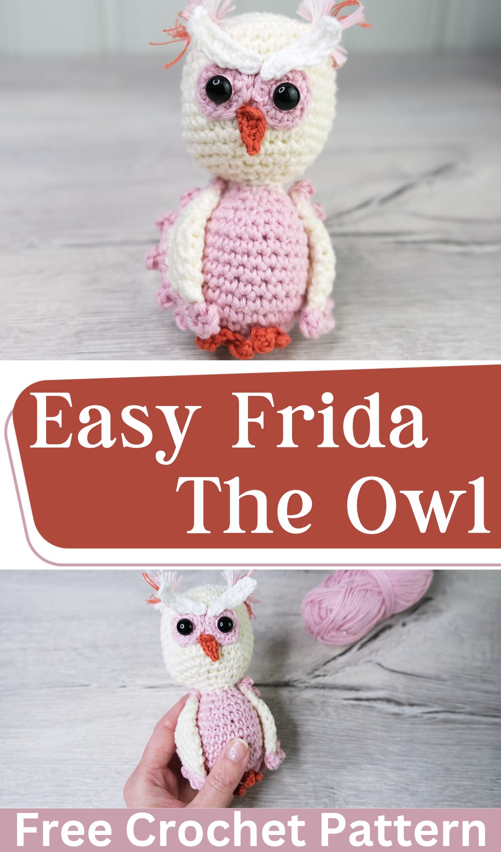 Crochet Easy Stuffed Owl