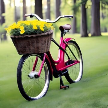 DIY bike basket