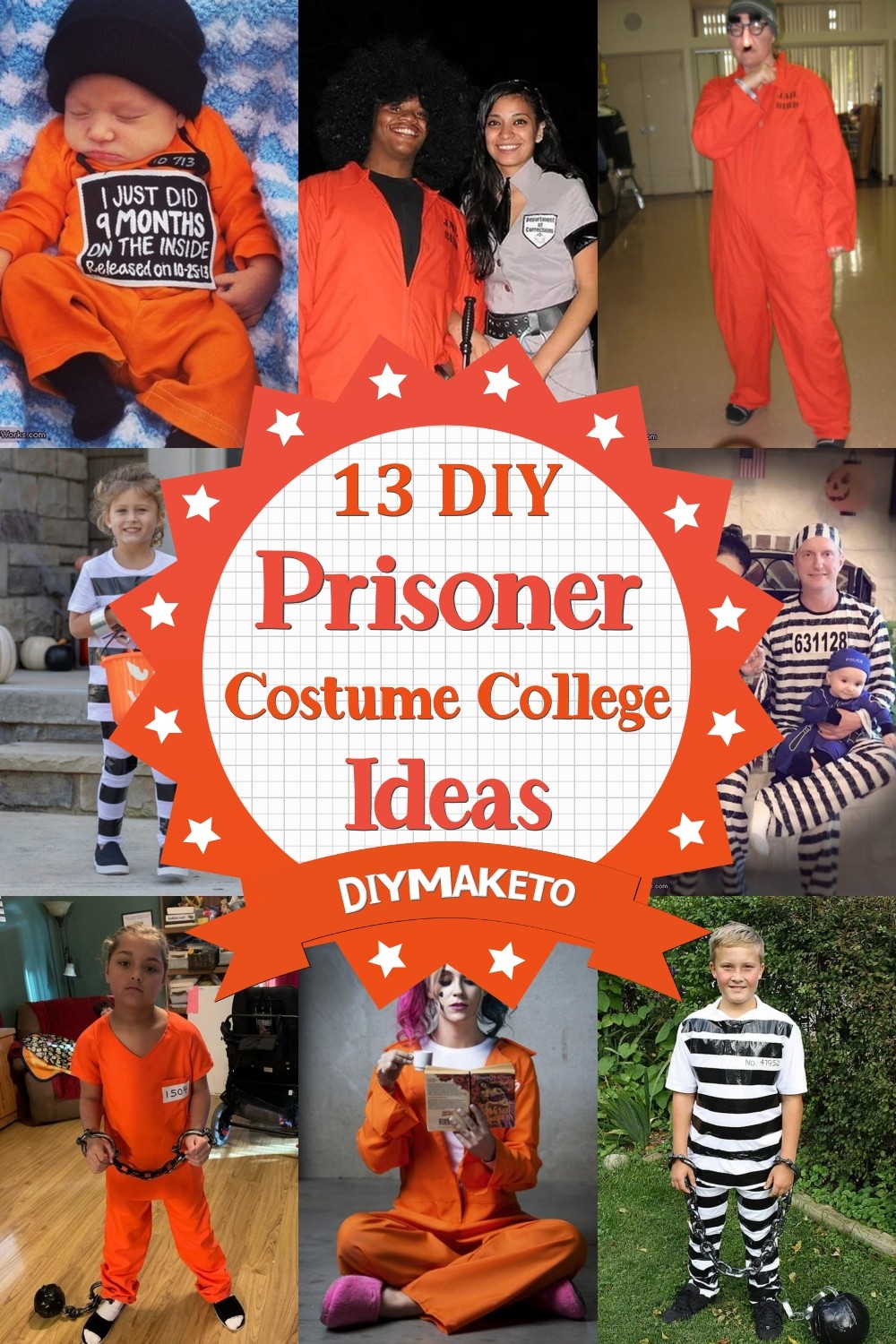 13 DIY Prisoner Costume College Ideas