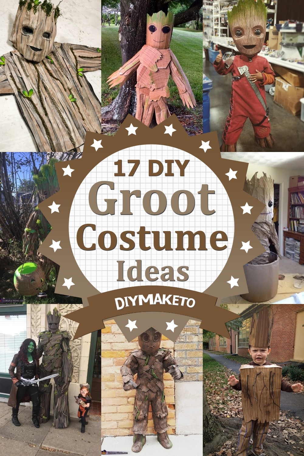 17 DIY Groot Costume Ideas