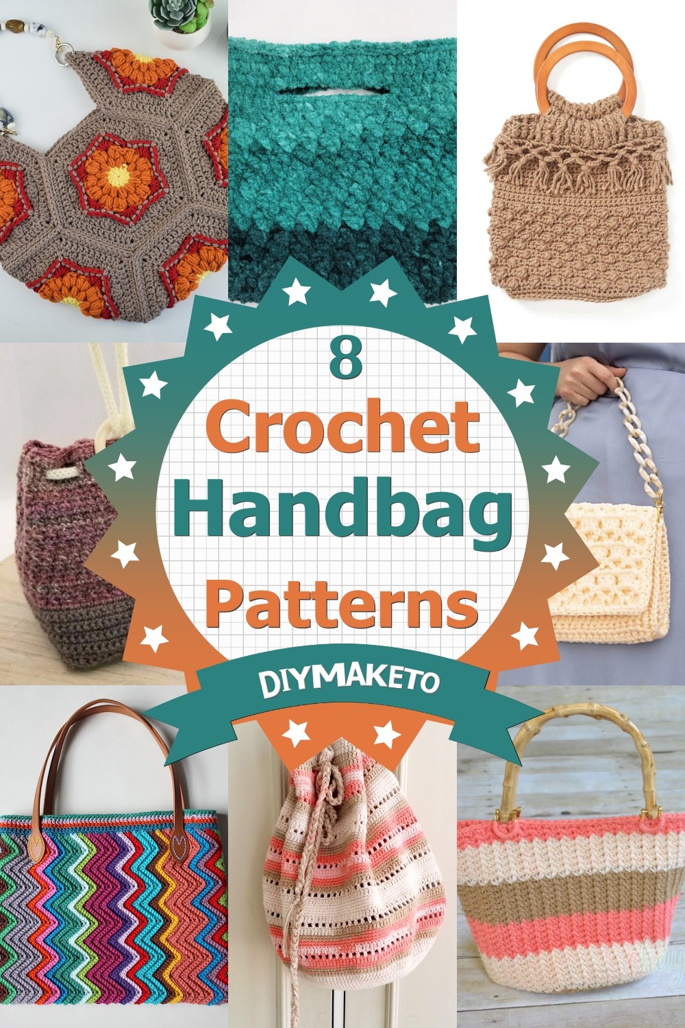 8 Free Crochet Handbag Patterns 