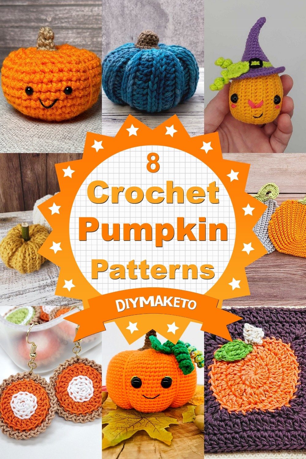 8 Free Crochet Pumpkin Patterns