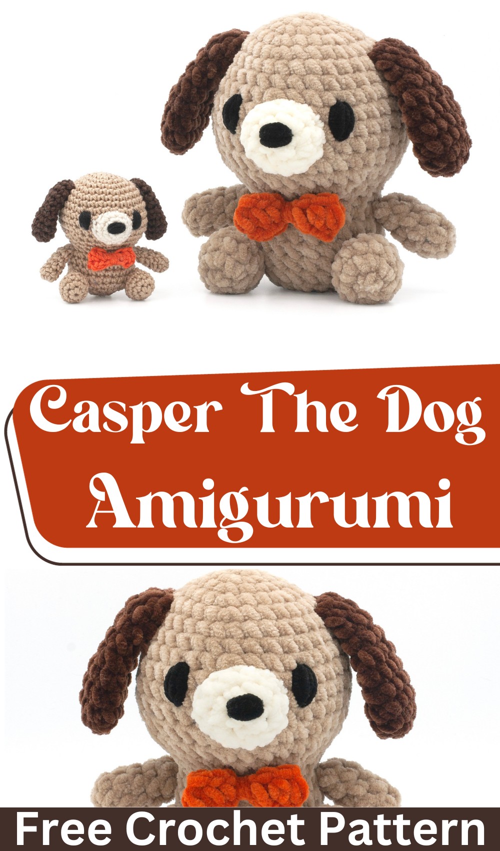 Dog Amigurumi With Bow