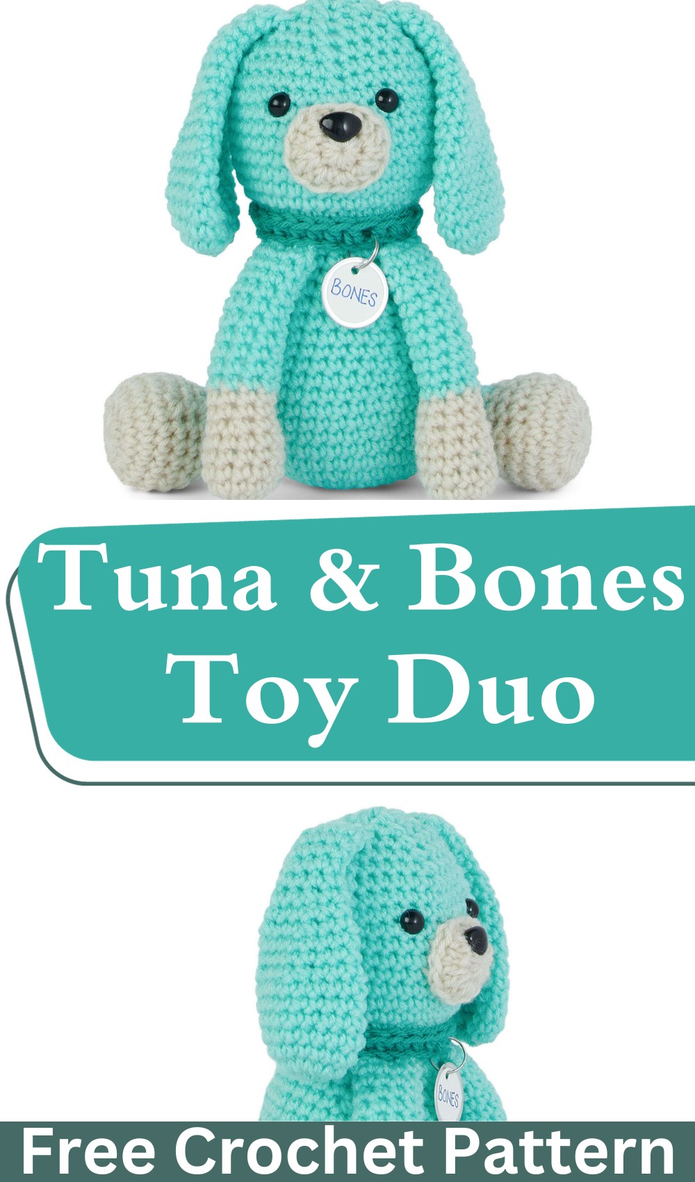 Crochet Dog Stuffed Toy 