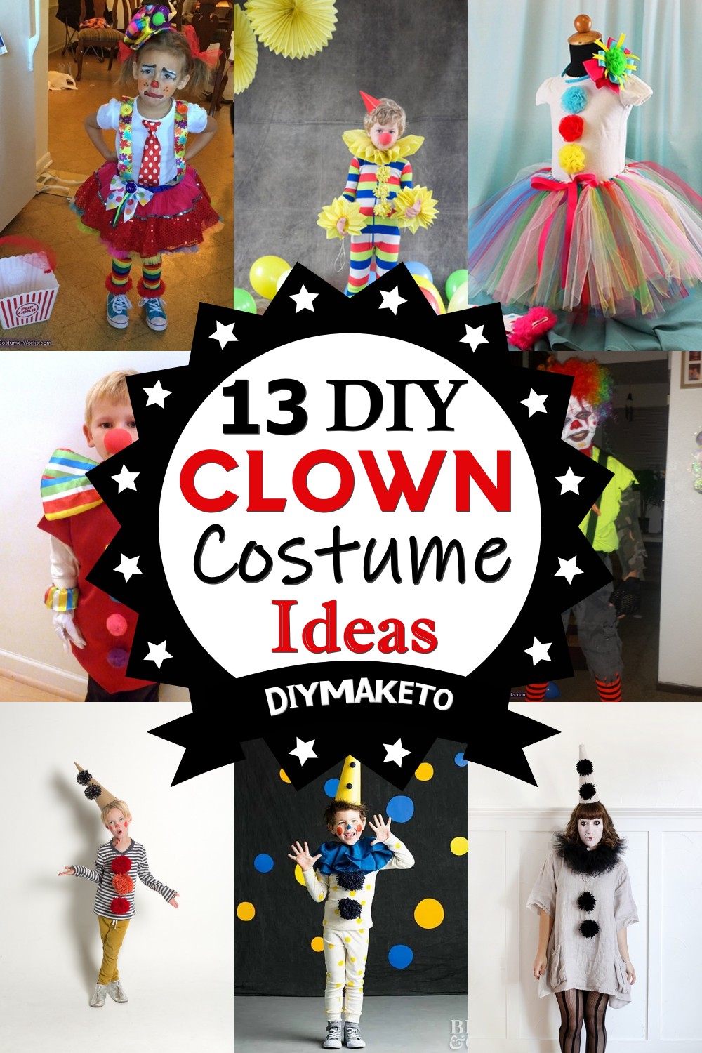 DIY Clown Costume Ideas