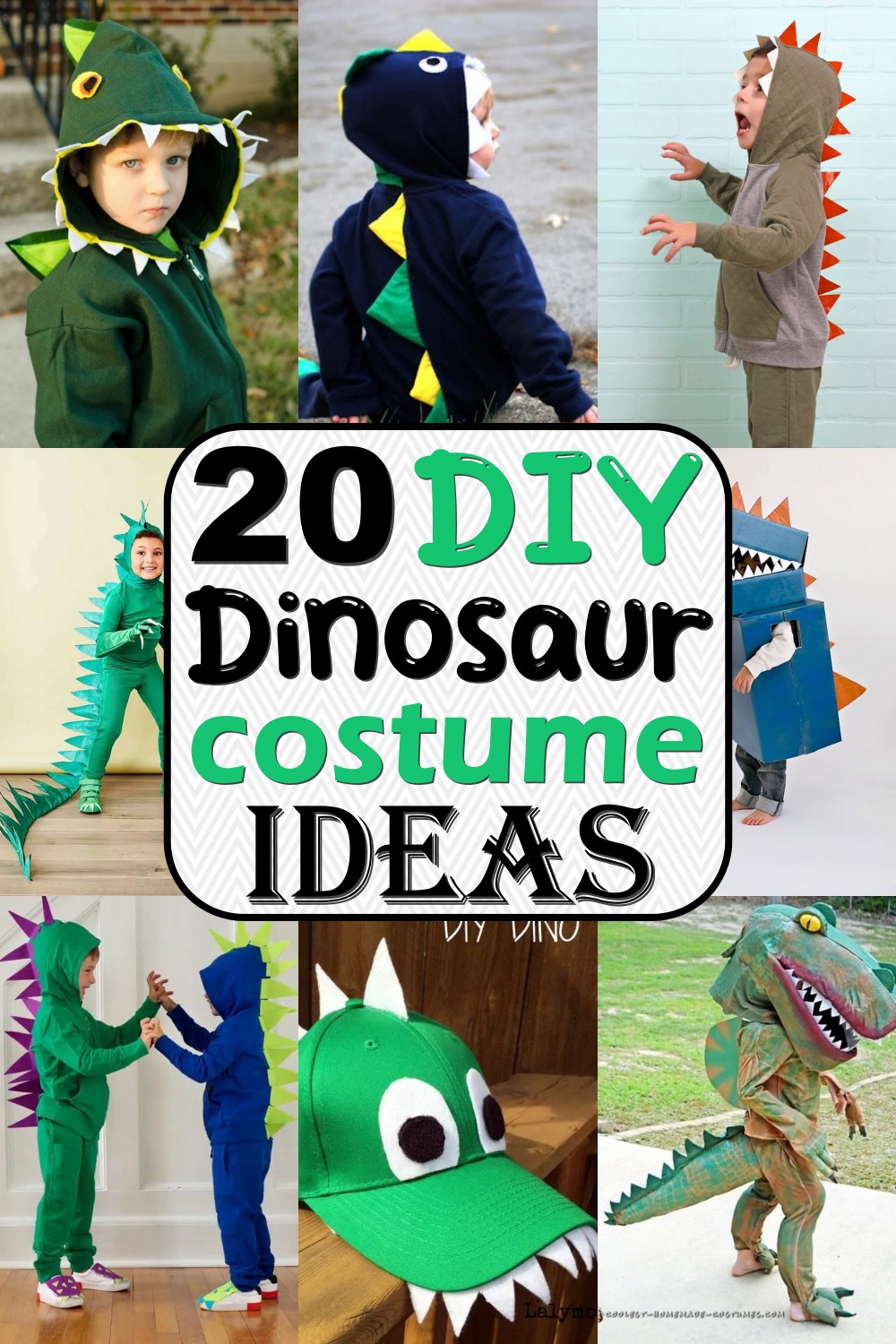 DIY Dinosaur costume Ideas 1