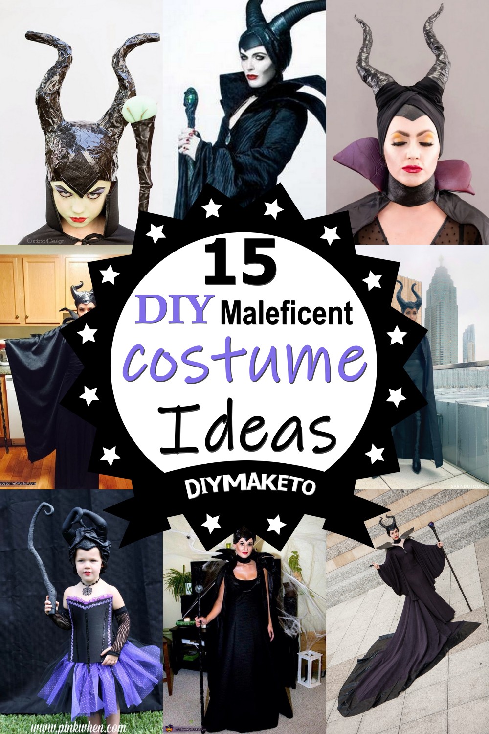 DIY Maleficent Costume Ideas 1